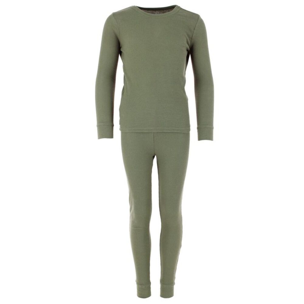 Only Boys Toddler Waffle Thermal Long Underwear 2-Piece Set